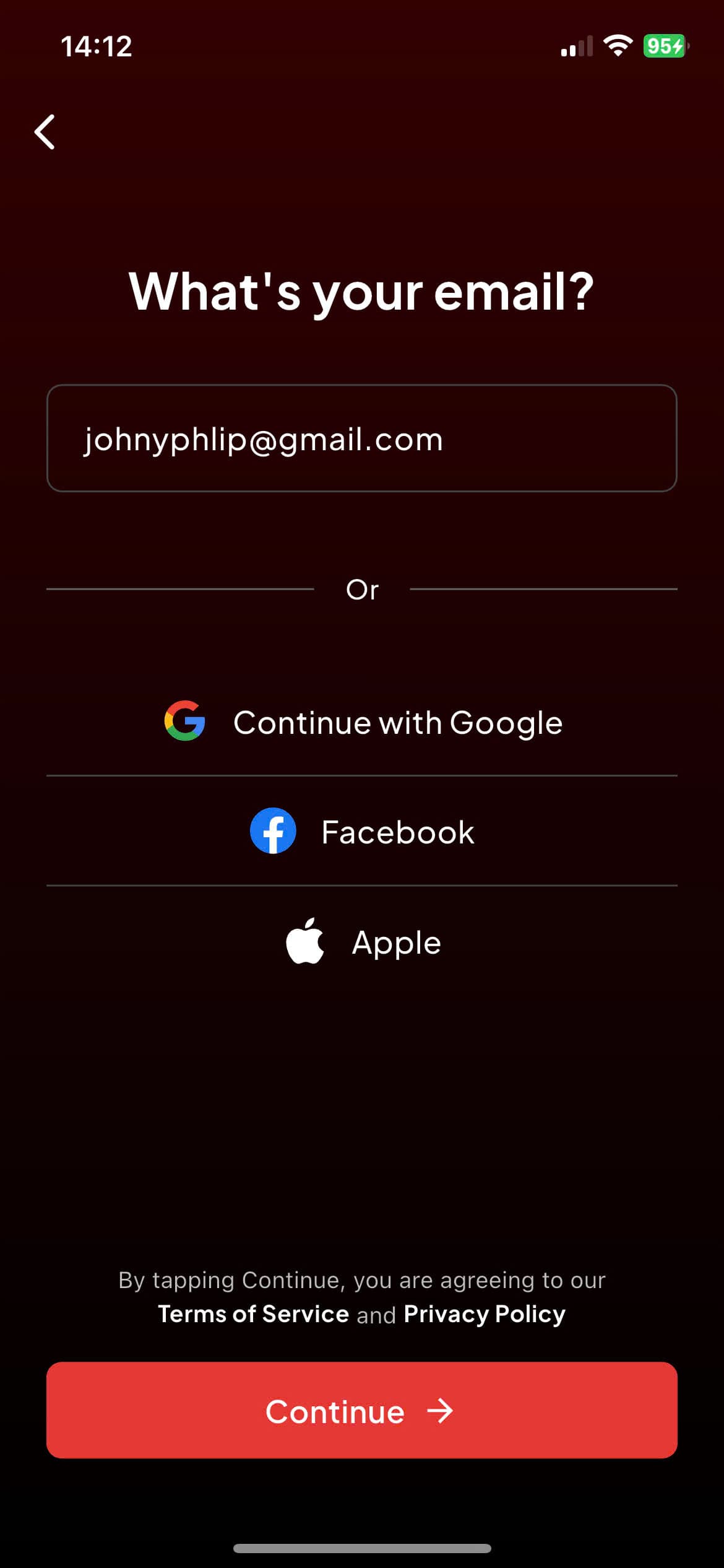 Aperçus de l'application 4